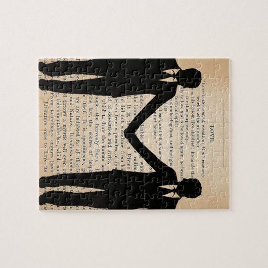  liefde en huwelijk tussen homoseksuelen legpuzzel (Horizontaal)
