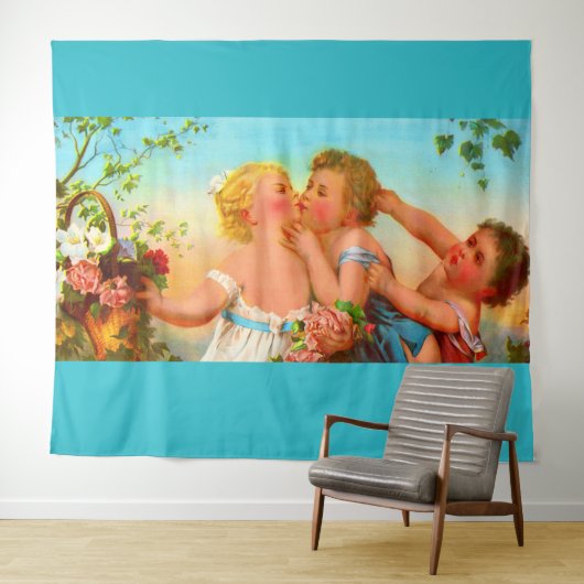 Liefde en jaloezie wandkleed (In Situ (horizontaal))