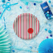 Liefde en Joy komen naar je feestdag Papieren Bordje (Feest)