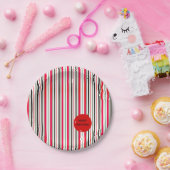 Liefde en Joy komen naar je feestdag Papieren Bordje (Feest)