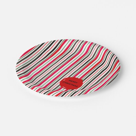 Liefde en Joy komen naar je feestdag Papieren Bordje (Gekanteld)