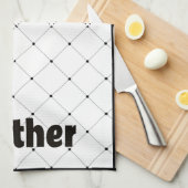 Liefde en knuffels Moeder's Keuken Handdoek (Quarter Fold)