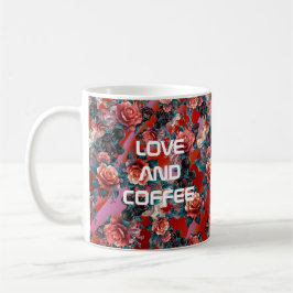 Liefde en koffie koffiemok