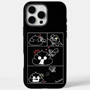 Liefde en koninklijk - Brootsch de PooPoo iPhone 16 Pro Max Hoesje