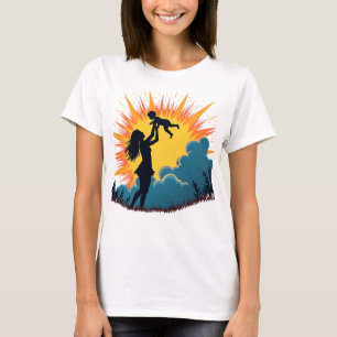 Liefde en kracht vieren: Gelukkige Moederdag! T-shirt