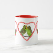 Liefde en Kus Mug Mok (Midden)