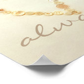 liefde en kussen hart poster  stijl kunst (Hoek)