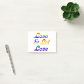 LIEFDE EN LAAT LIEFDE POST-IT® NOTES (Kantoor)