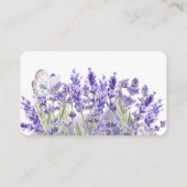 Liefde en Lavendel | Bericht over geheugenbaan Informatiekaartje (Achterkant)