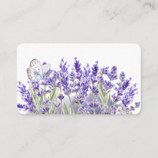 Liefde en Lavendel | Bericht over geheugenbaan Informatiekaartje (Achterkant)