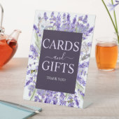 Liefde en Lavendel | Elegante bloemengeschenken &  Reclamebord Met Voetstuk (Insitu)