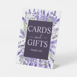 Liefde en Lavendel | Elegante bloemengeschenken &  Reclamebord Met Voetstuk