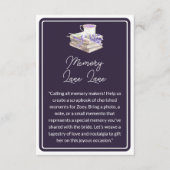 Liefde en Lavendel | Geheugenpad Informatiekaartje (Voorkant)