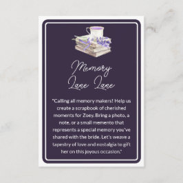 Liefde en Lavendel | Geheugenpad Informatiekaartje