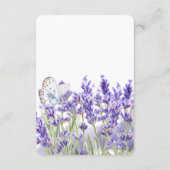 Liefde en Lavendel | Recept van Liefde Informatiekaartje (Achterkant)