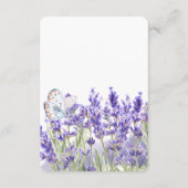 Liefde en Lavendel | Tijdcapsuleschatten Informatiekaartje (Achterkant)