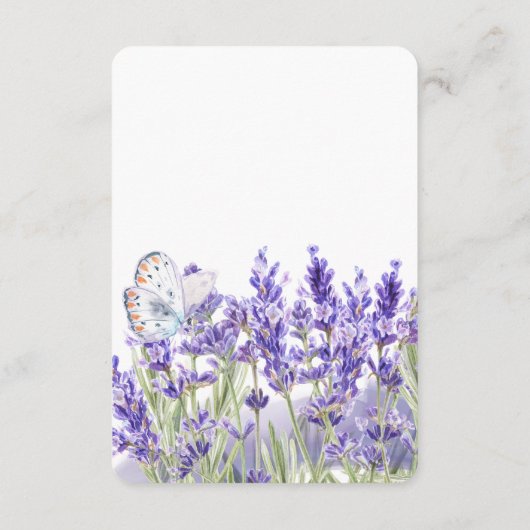 Liefde en Lavendel | Tijdcapsuleschatten Informatiekaartje (Achterkant)