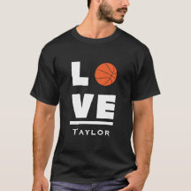 Liefde En Leef Basketbal Sport Fan Nieuwe Naam