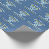 Liefde en licht - de acht nachten van Chanoeka Cadeaupapier (Hoek)