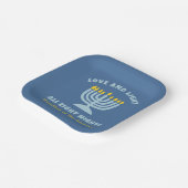 Liefde en licht - de acht nachten van Chanoeka Papieren Bordje (Gebogen)