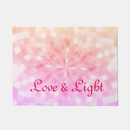 Liefde en licht deurmat (Voorkant)