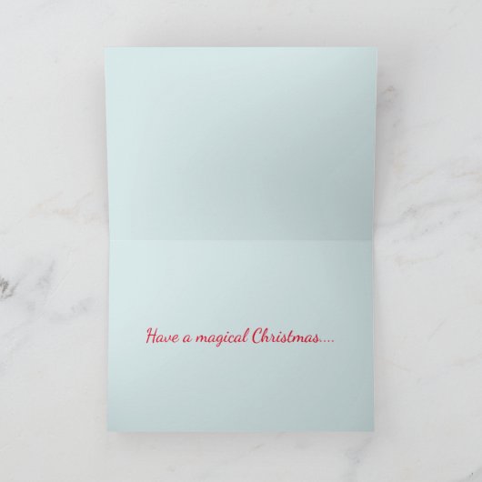 Liefde en licht feestdagen kaart (Binnen)