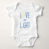 Liefde en Licht Hannukah Romper (Voorkant)
