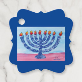 Liefde en licht - Kinder kunst voor CHOC Bedankjes Labels