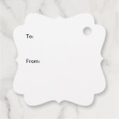 Liefde en licht - Kinder kunst voor CHOC Bedankjes Labels (Achterkant)