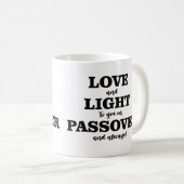 Liefde en licht voor jullie op Pasen en altijd! Koffiemok (Voorkant rechts)