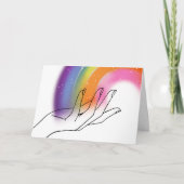 Liefde en Licht Vouwkaart Met Groet Kaart (Voorkant)