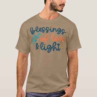 Liefde en Lichte Hanukkah Menorah Jewis T-shirt