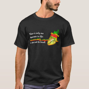 Liefde en liefde t-shirt