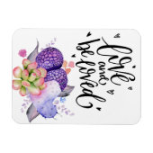 Liefde en liefde voor succes Flexible Magnet Magneet (Horizontaal)