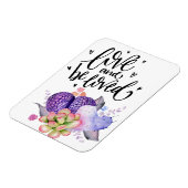 Liefde en liefde voor succes Flexible Magnet Magneet (Linkerzijde)