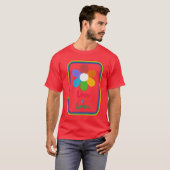 liefde en liefdescadeau t-shirt (Voorkant volledig)