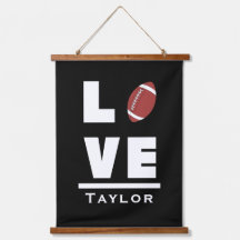 Liefde en Live American Football Sports Fan