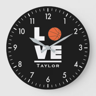 Liefde en live Basketball Sportfan Grote Klok