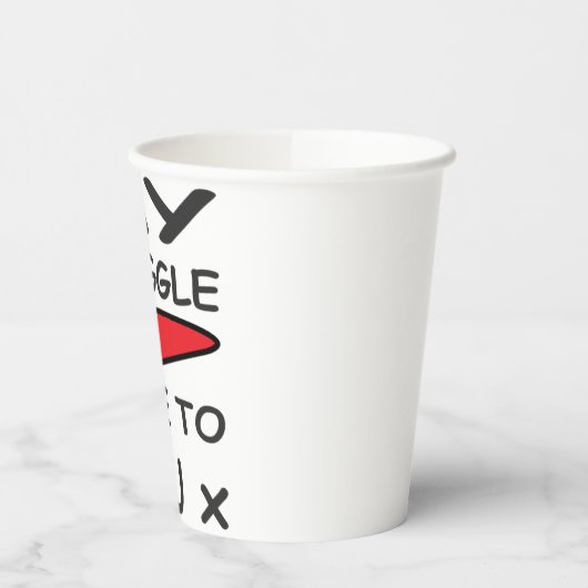 LIEFDE EN LOGO BOODSCHAP MET ABSTACT FLOWER PAPIEREN BEKERS (Links)