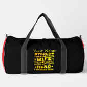 Liefde en moed in brandbestrijding plunjezak (Voorkant)