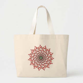Liefde en muziek grote tote bag