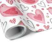 Liefde en natuur cadeaupapier (Rol Hoek)