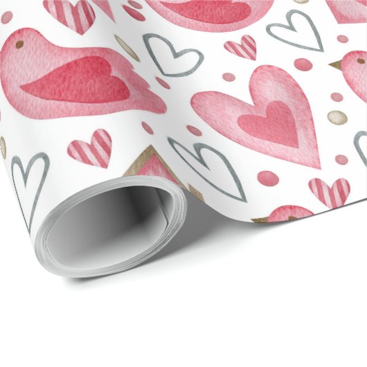 Liefde en natuur cadeaupapier (Rol Hoek)