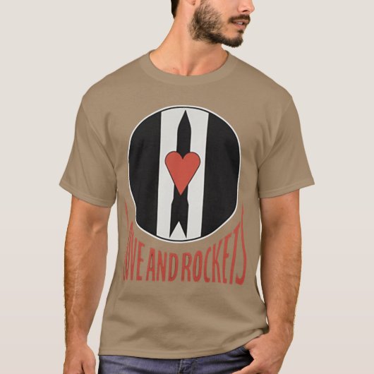 Liefde en Raketten T-shirt (Voorkant)
