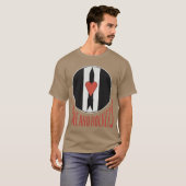 Liefde en Raketten T-shirt (Voorkant volledig)