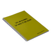 Liefde en redeneren notitieboek (Rechterzijde)