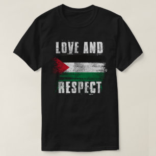 Liefde en respect voor Palestine    FlagPalestinia T-shirt