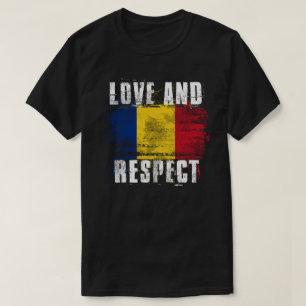 Liefde en respect voor Roemenië    FlagRoemeense P T-shirt