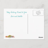 Liefde en rijkdom voor jou briefkaart (Achterkant)