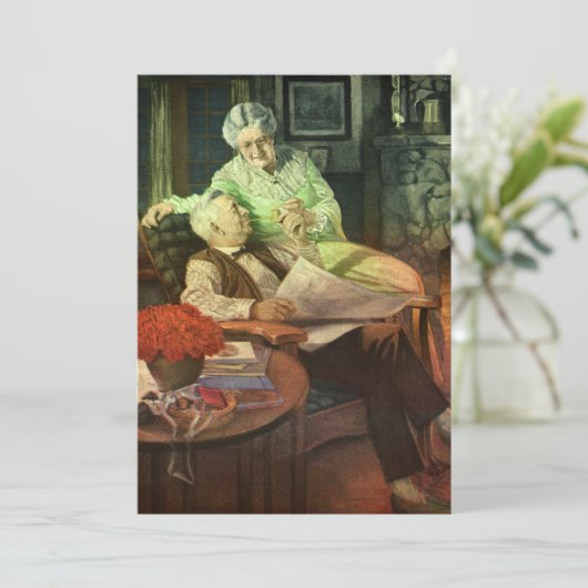  liefde en Romance, 50e Jubileum Partij Kaart (Staand voorkant)